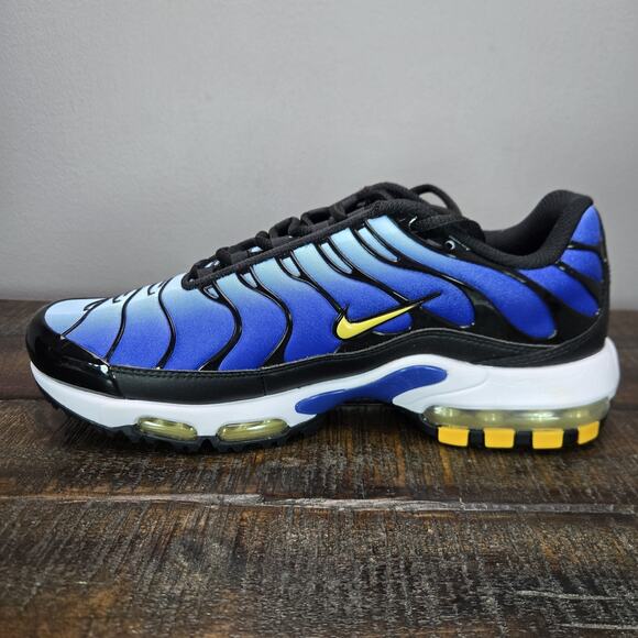 NEW Nike Air Max Plus Golf Mens Size 9 Shoes Hyper Blue Infinite Gold FZ4150 400 main image 6